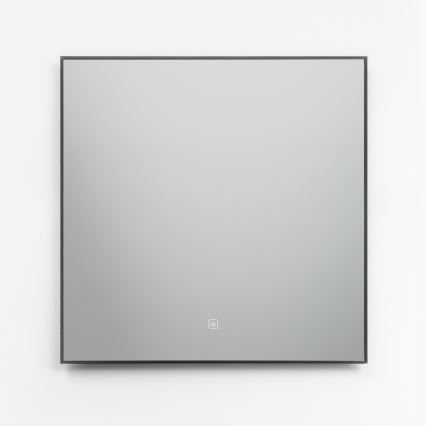 Brilagi - LED ogledalo za kupatilo SUELLO LED/24W/230V 60x60 cm crno IP44 CRI 90 prigušiva + CCT
