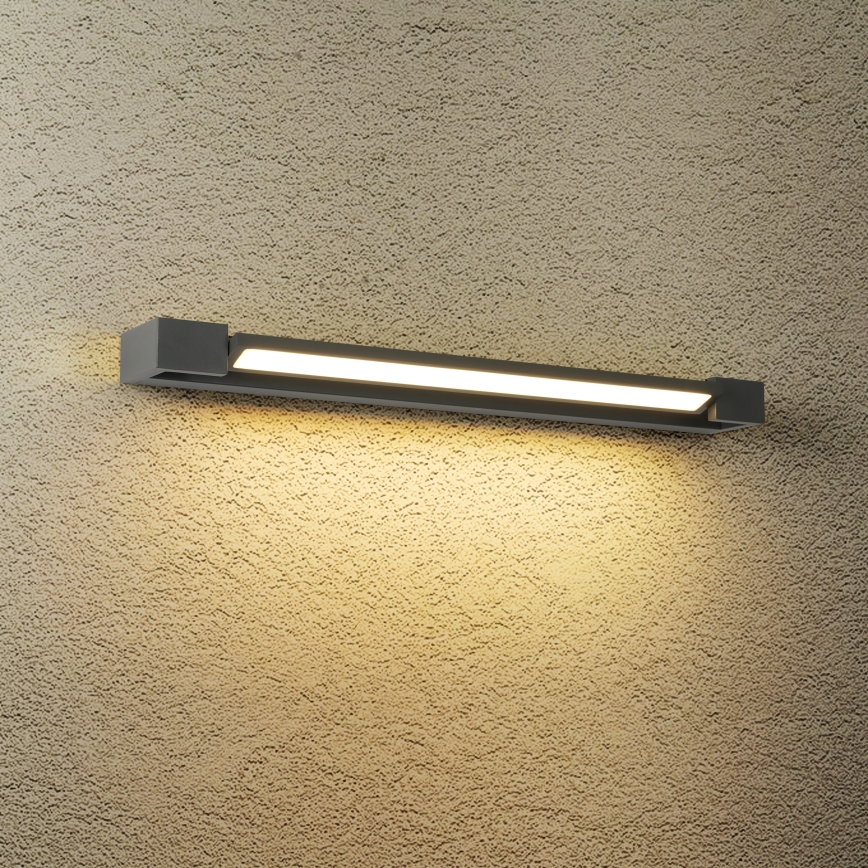 Brilagi - LED osvetljenje za kupatilsko ogledalo AQUA LINE LED/18W/230V 60 cm IP44 antracit CRI 90