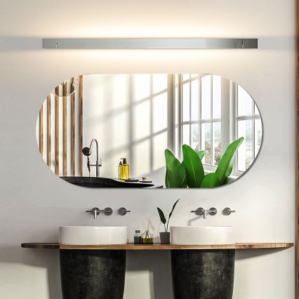 Brilagi - LED osvetljenje za kupatilsko ogledalo AQUA LINE LED/24W/230V 90 cm IP44 sjajni hrom CRI 90