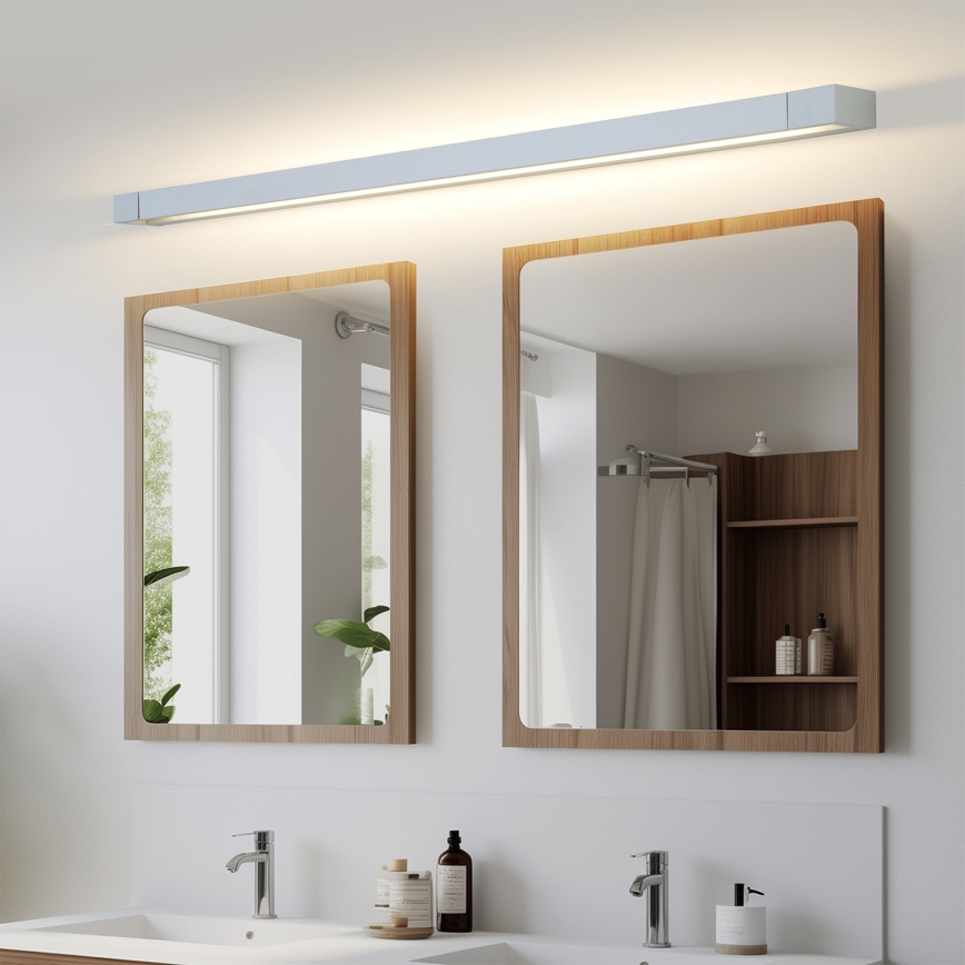Brilagi - LED osvetljenje za kupatilsko ogledalo AQUA LINE LED/36W/230V 120 cm IP44 mat hrom CRI 90