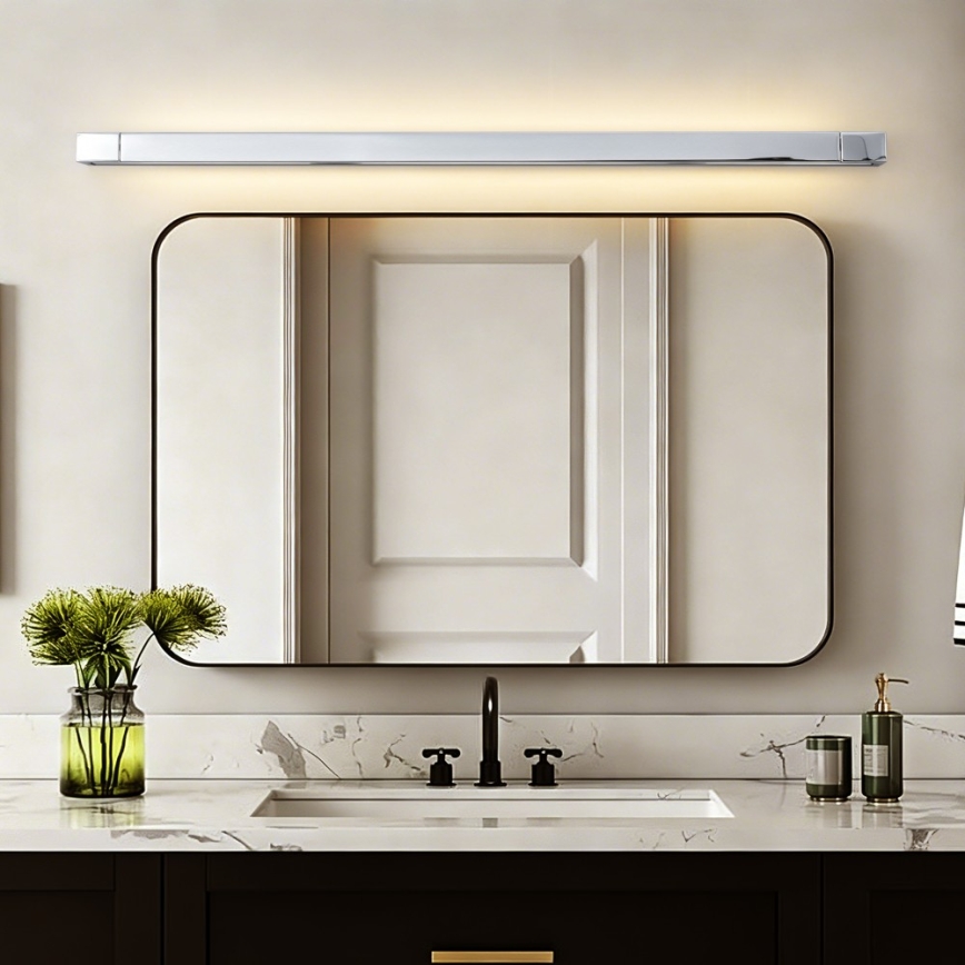 BRILAGI - LED osvetljenje za kupatilsko ogledalo AQUA LINE LED/36W/230V 120 cm IP44 sjajni hrom CRI 90