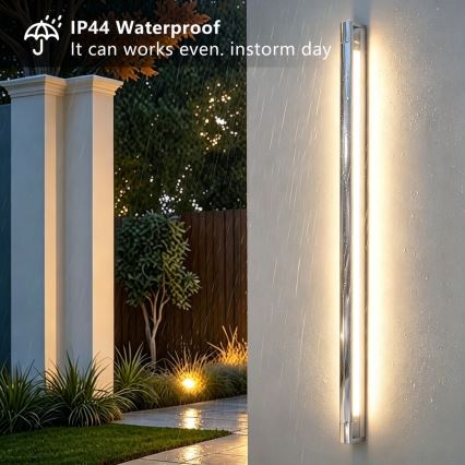 BRILAGI - LED osvetljenje za kupatilsko ogledalo AQUA LINE LED/36W/230V 120 cm IP44 sjajni hrom CRI 90