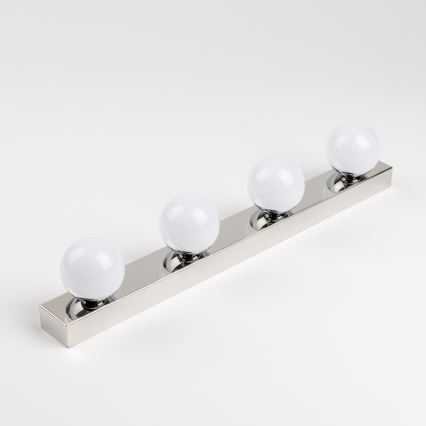 Brilagi - LED osvetljenje za kupatilsko ogledalo HOLLYWOOD 4xLED/3W/230V 53 cm IP44 sjajni hrom