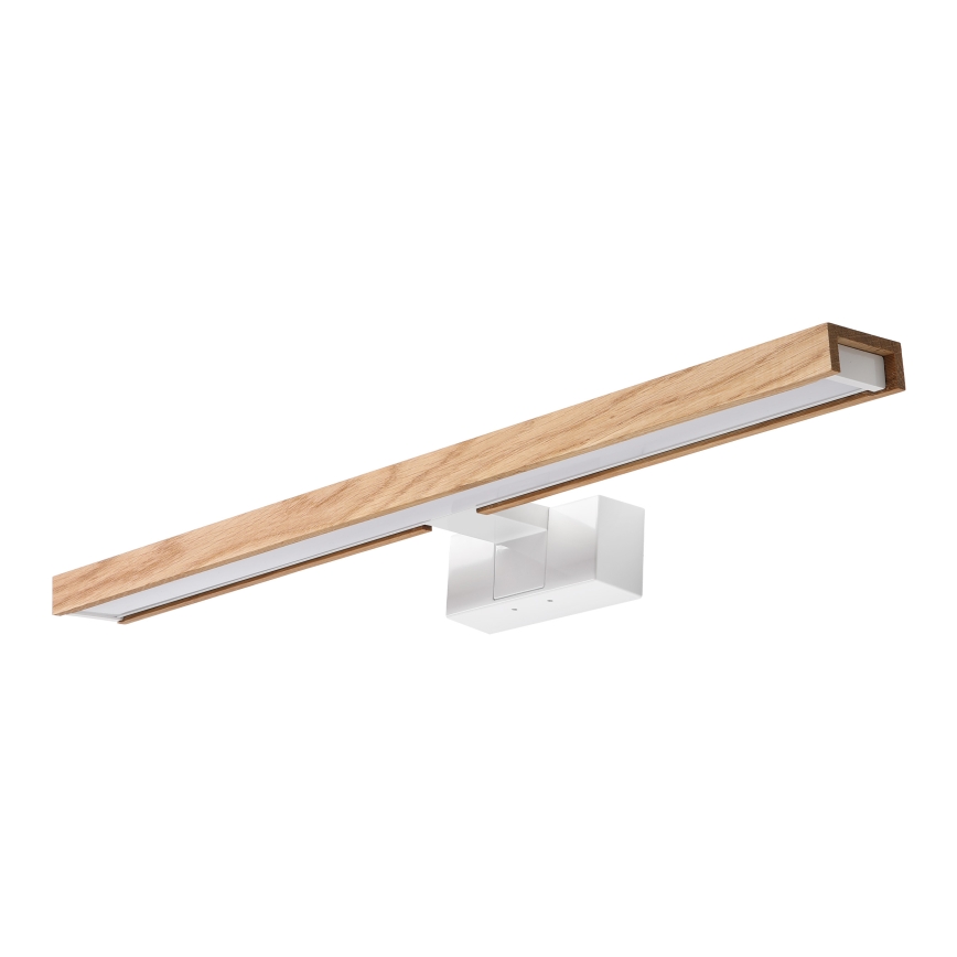 BRILAGI - LED osvetljenje za kupatilsko ogledalo 3u1 WOODY MIRROR LED/12W/230V 60 cm IP44 bela/hrast