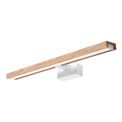 BRILAGI - LED osvetljenje za kupatilsko ogledalo 3u1 WOODY MIRROR LED/12W/230V 60 cm IP44 bela/hrast