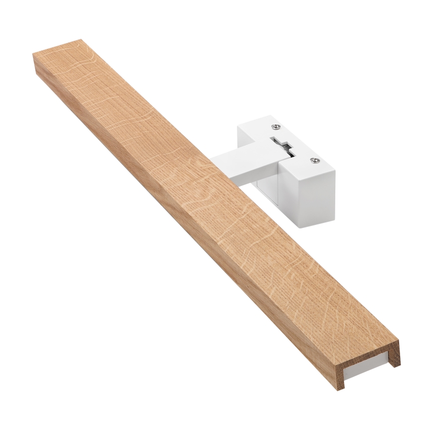 BRILAGI - LED osvetljenje za kupatilsko ogledalo 3u1 WOODY MIRROR LED/12W/230V 60 cm IP44 bela/hrast