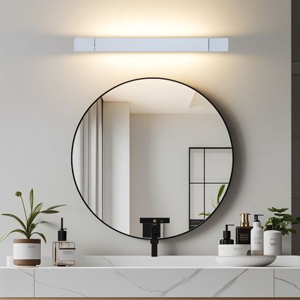 Brilagi - LED osvetljenje za kupatilsko ogledalo AQUA LINE LED/12W/230V 45 cm IP44 matni hrom CRI 90