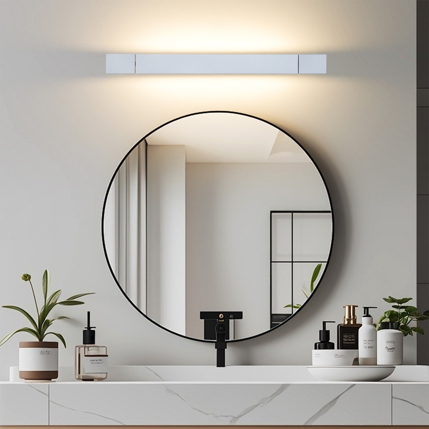 Brilagi - LED osvetljenje za kupatilsko ogledalo AQUA LINE LED/12W/230V 45 cm IP44 matni hrom CRI 90