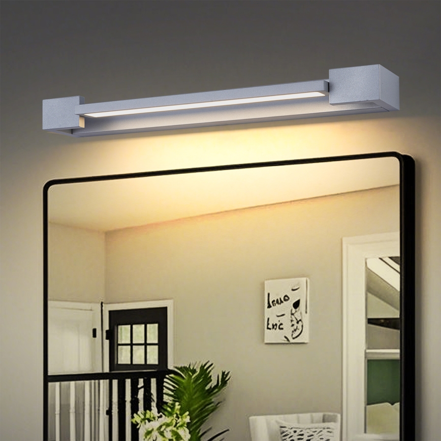Brilagi - LED osvetljenje za kupatilsko ogledalo AQUA LINE LED/12W/230V 45 cm IP44 matni hrom CRI 90