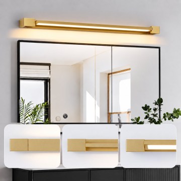 BRILAGI - LED osvetljenje za kupatilsko ogledalo AQUA LINE LED/24W/230V 90 cm IP44 zlatna CRI 90