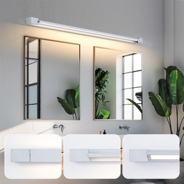Brilagi - LED osvetljenje za kupatilsko ogledalo AQUA LINE LED/36W/230V 120 cm IP44 mat hrom CRI 90