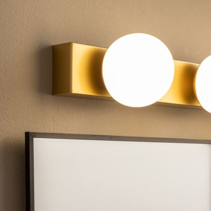 Brilagi - LED osvetljenje za kupatilsko ogledalo HOLLYWOOD 3xLED/3W/230V 39 cm IP44 zlatna