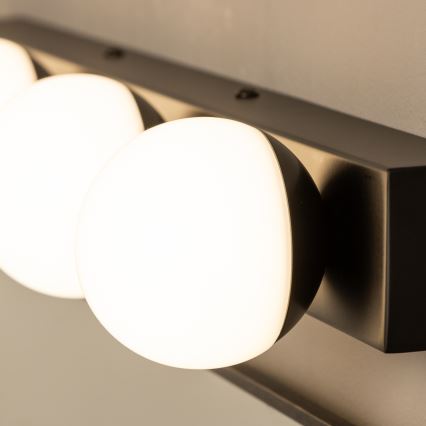 Brilagi - LED osvetljenje za kupatilsko ogledalo HOLLYWOOD 4xLED/3W/230V 53 cm IP44 crno