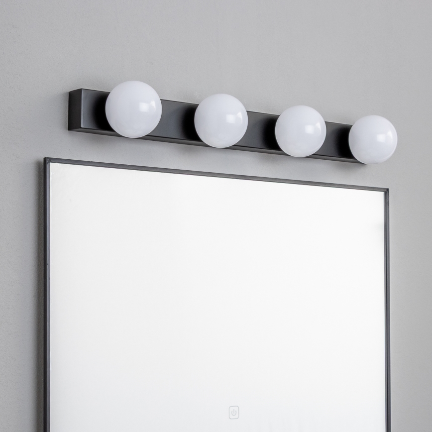 Brilagi - LED osvetljenje za kupatilsko ogledalo HOLLYWOOD 4xLED/3W/230V 53 cm IP44 crno