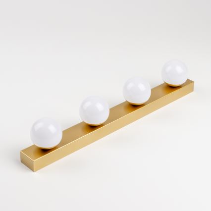 Brilagi - LED osvetljenje za kupatilsko ogledalo HOLLYWOOD 4xLED/3W/230V 53 cm IP44 zlatna