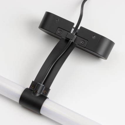 Brilagi - 2 u 1 LED osvetljenje za kupatilsko ogledalo TUBEO LED/6W/230V 40 cm IP44 crna