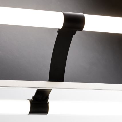 Brilagi - 2 u 1 LED osvetljenje za kupatilsko ogledalo TUBEO LED/6W/230V 40 cm IP44 crna