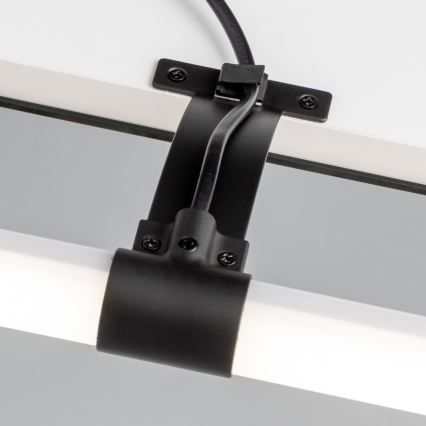Brilagi - LED kupatilsko osvetljenje za ogledalo 2 u 1 TUBEO LED/8W/230V 60 cm IP44 crna