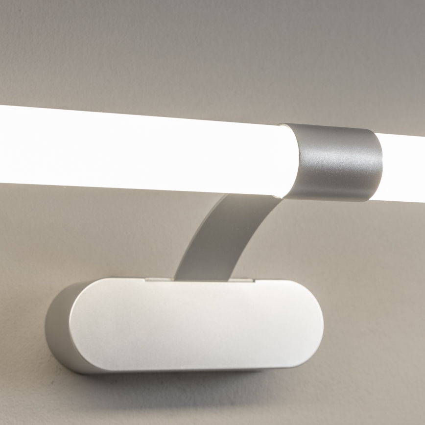 Brilagi - LED osvetljenje za kupatilsko ogledalo 2u1 TUBEO LED/8W/230V 60 cm IP44 srebrna