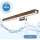 Brilagi - LED osvetljenje za kupatilsko ogledalo WOODY MIRROR LED/12W/230V 60 cm IP44 hrast orah/sjajni hrom
