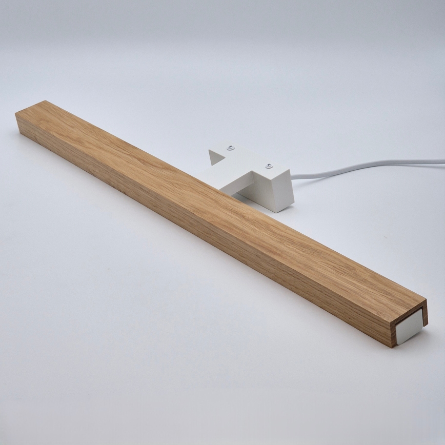 Brilagi - LED rasveta za kupatilsko ogledalo WOODY MIRROR LED/12W/230V 60 cm IP44 hrast/bela