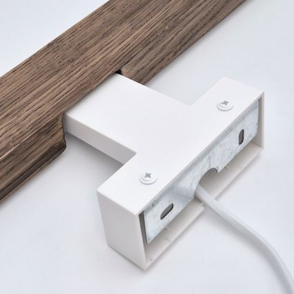 Brilagi - LED osvetljenje za ogledalo u kupatilu WOODY MIRROR LED/8W/230V 40 cm IP44 hrast/orah/bela