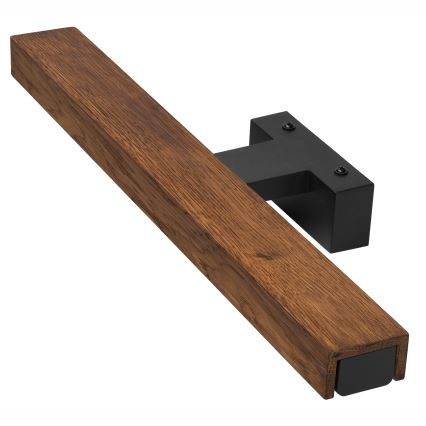 Brilagi - LED rasveta za kupatilska ogledala WOODY MIRROR LED/8W/230V 40 cm IP44 hrast trešnja/crna