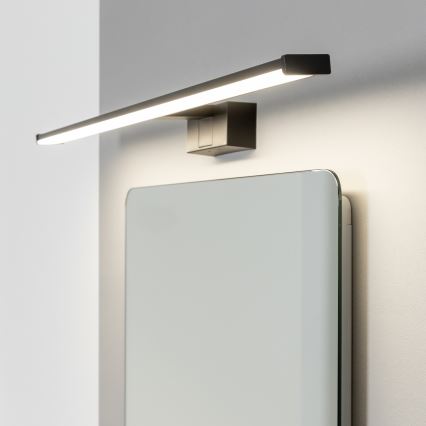 Brilagi - LED kupatilsko osvetljenje za ogledalo 3 u 1 VESTRA LED/15W/230V 80 cm IP44 crna