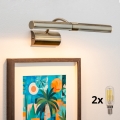 Brilagi - LED osvetljenje za slike DANAE 2xE14/4W/230V 3000K boja bronze