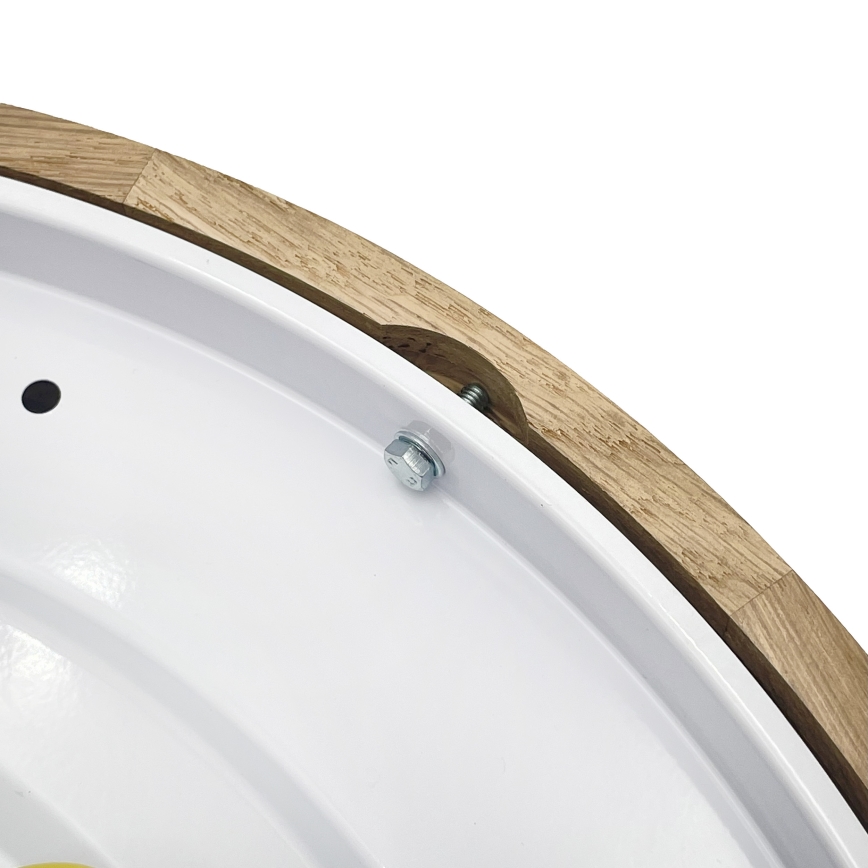 Brilagi - LED plafonjera CARVALHO LED/36W/230V hrast, prečnik 47,5 cm
