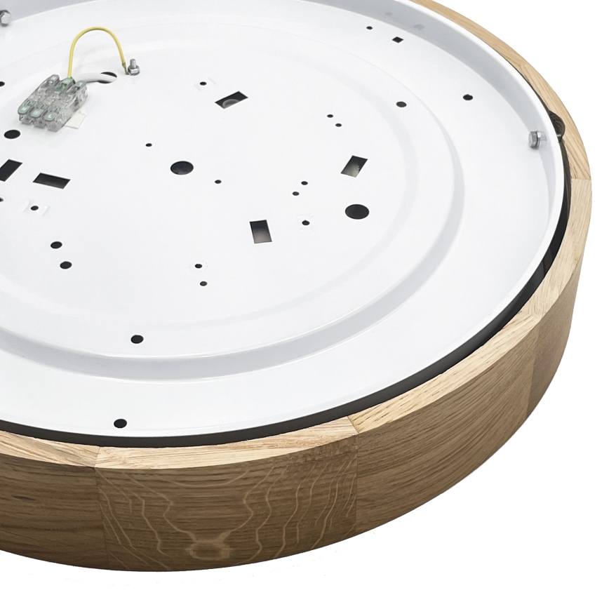 Brilagi - LED plafonjera CARVALHO LED/36W/230V hrast, prečnik 47,5 cm