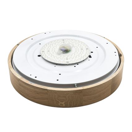 Brilagi - LED plafonjera CARVALHO LED/36W/230V hrast, prečnik 47,5 cm