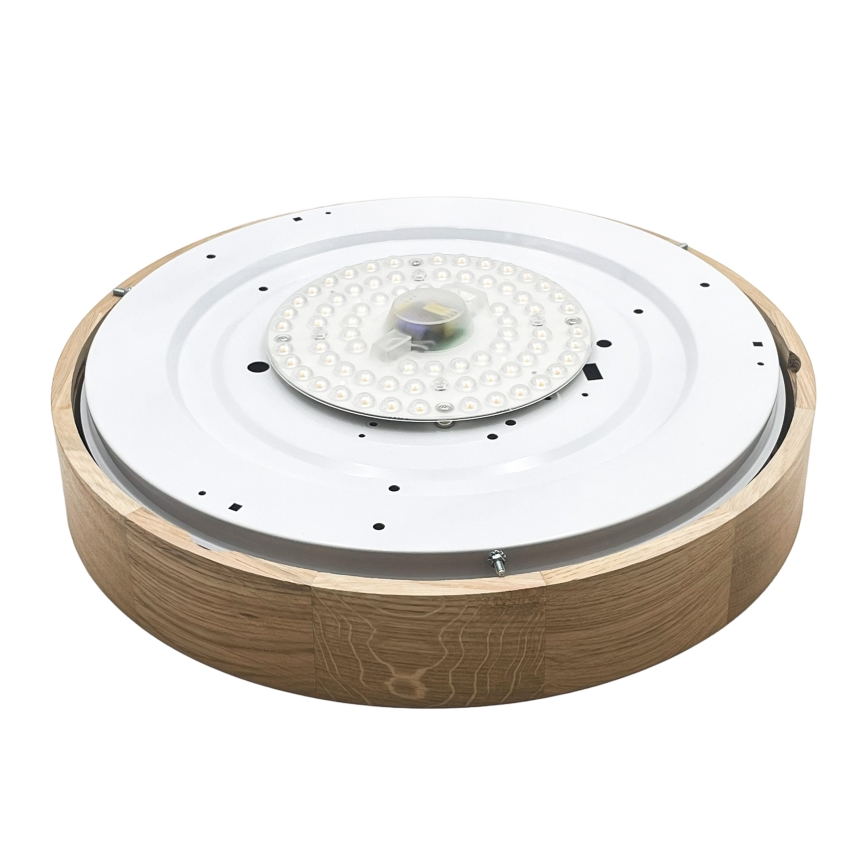 Brilagi - LED plafonjera CARVALHO LED/36W/230V hrast, prečnik 47,5 cm