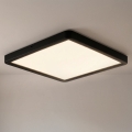 Brilagi - LED plafonjera ESTELA SQUARE LED/24W/230V 31x31 cm crna