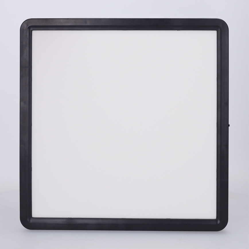Brilagi - LED plafonjera ESTELA SQUARE LED/24W/230V 31x31 cm crna