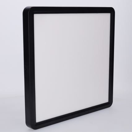 Brilagi - LED plafonjera ESTELA SQUARE LED/24W/230V 31x31 cm crna