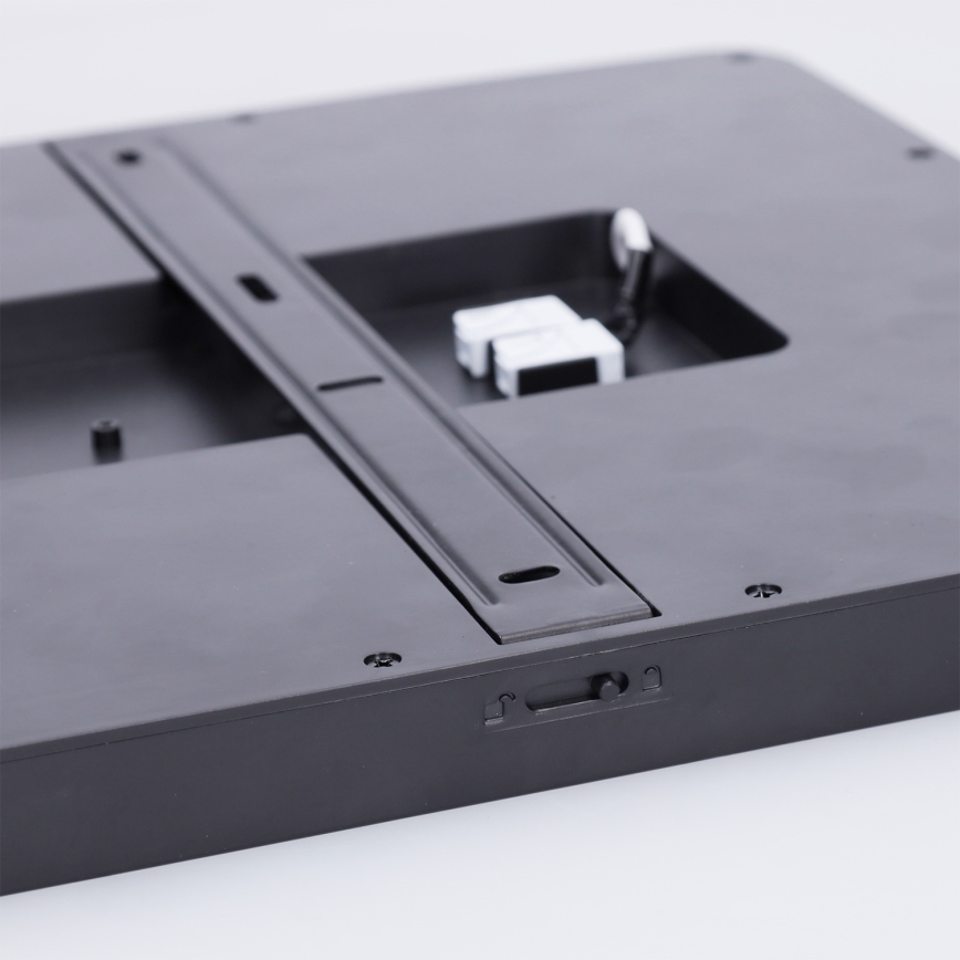 Brilagi - LED plafonjera ESTELA SQUARE LED/24W/230V 31x31 cm crna