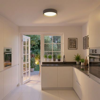 Brilagi - LED plafonjera LUCIA LED/24W/230V, prečnika 31 cm, siva