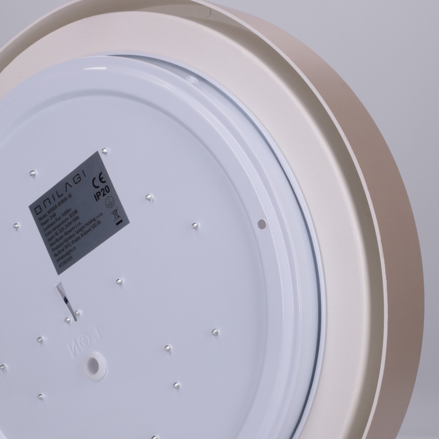 Brilagi - LED plafonjera MATTEO LED/24W/230V prečnika 31 cm taupe