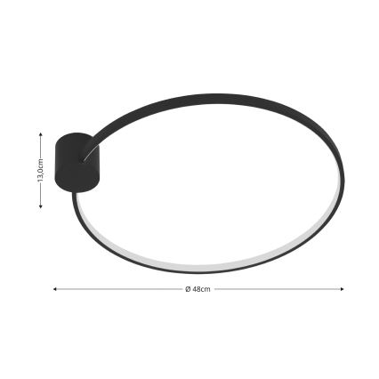Brilagi - LED plafonsko svetlo RINGO LED/18W/230V prečnik 50 cm