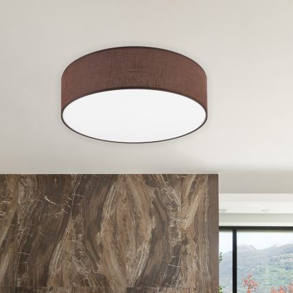 Brilagi - LED plafonjera SIRIJA LED/36W/230V, prečnik 45 cm, braon
