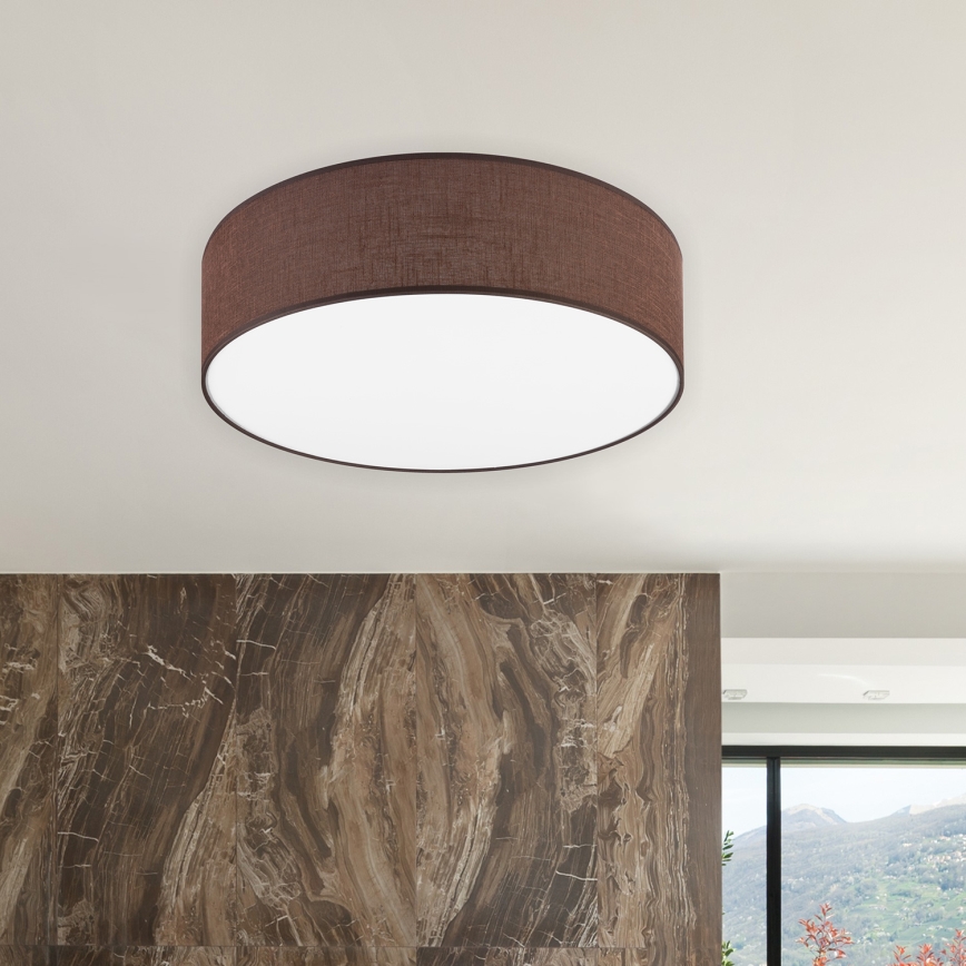 Brilagi - LED plafonjera SIRIJA LED/36W/230V, prečnik 45 cm, braon