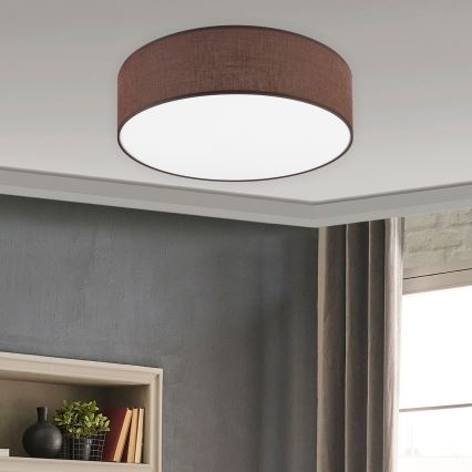 Brilagi - LED plafonjera SIRIJA LED/36W/230V, prečnik 45 cm, braon
