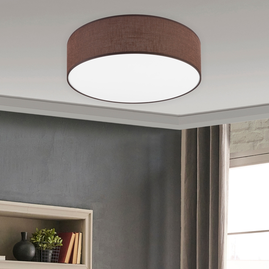 Brilagi - LED plafonjera SIRIJA LED/36W/230V, prečnik 45 cm, braon