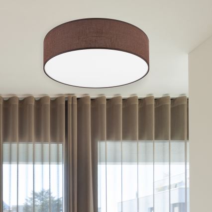 Brilagi - LED plafonjera SIRIJA LED/36W/230V, prečnik 45 cm, braon