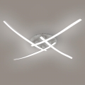 Brilagi - LED plafonjera STRIPES LED/32W/230V 60x60 cm srebrna