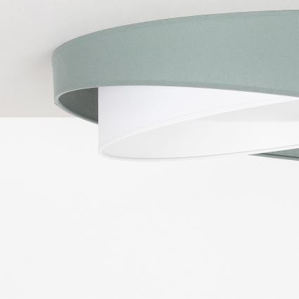 BRILAGI - LED stropna svetiljka VELVET TWIST LED/24W/230V 4000K prečnik 55 cm zelena/bela