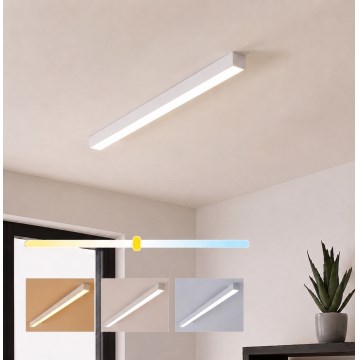 Brilagi - LED plafonska nadgradna svetiljka FULLDAY LED/20/30/40W/230V 2700/4000/6000K 120 cm bela