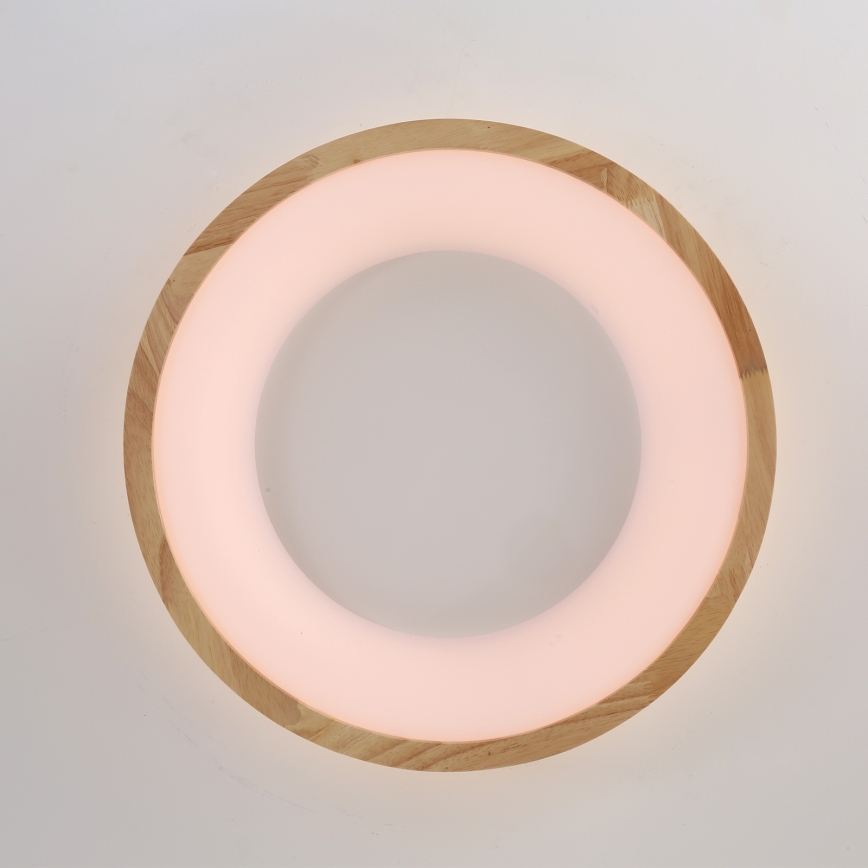 Brilagi - LED plafonsko svetlo FALCON WOOD LED/30W/230V 3000/4000/6000K prečnik 45 cm drvo