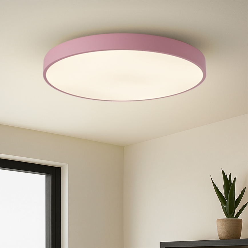 Brilagi - LED plafonsko svetlo POOL LED/100W/230V 3000/4000/6000K prečnik 80 cm ružičasto